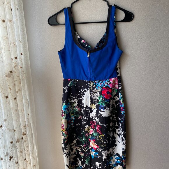 Anthropologie Leifnotes, floral dress XS, Size 0 - Picture 3 of 3